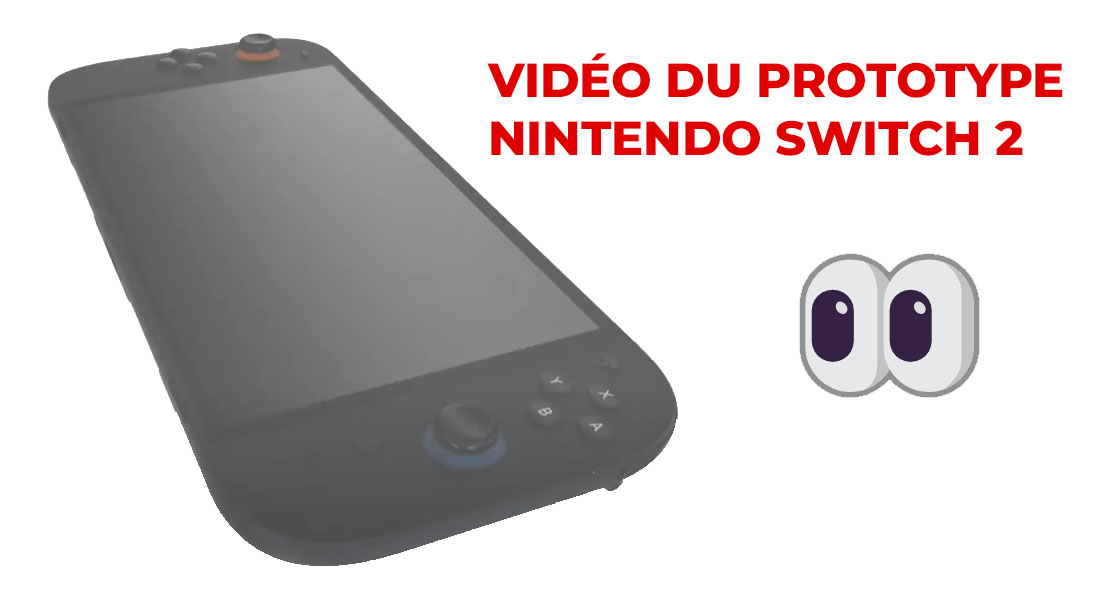 Nintendo switch 2 : on voit tout en vidéo, nouveau leak