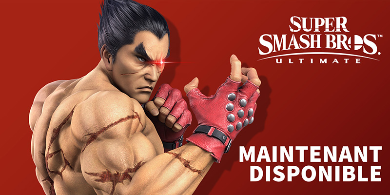 La figurine Kazuya N°91 de Super Smash Bros est là !