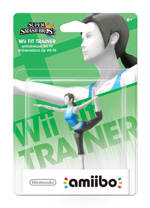 Amiibo Entraîneuse Wii Fit No.08 - Super Smash Bros. Collection