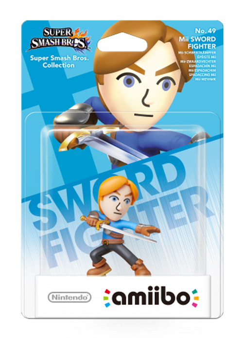 Amiibo Epéiste Mii No.49 - Super Smash Bros. Collection