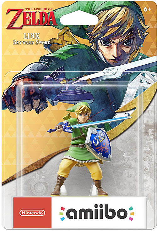 Amiibo Link Zelda Skyward Sword sur Nintendo Switch