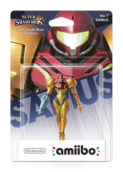Amiibo Samus No.07 - Super Smash Bros. Collection