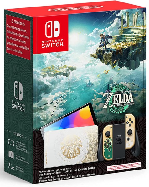 Switch OLED Zelda Tears Of The Kingdom