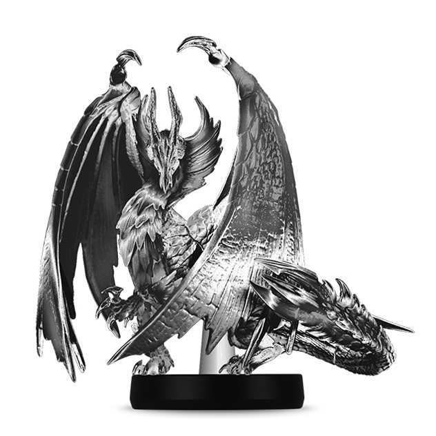 Amiibo Malzeno version argent - Monster Hunter Rise Collection